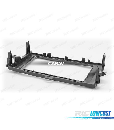 MOLDURA ADAPTADOR PRETO PARA RADIO 2-DIN PARA TOYOTA COROLLA 07-13