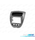 MOLDURA ADAPTADOR PRETO PARA RADIO 2-DIN PARA CITROEN C1 TOYOTA AYGO PEUGEOT 107 05-14
