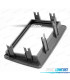 MOLDURA ADAPTADOR CINZA ESCURO PARA RADIO 2-DIN PARA FIAT PANDA