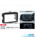 MOLDURA ADAPTADOR PRETO PARA RADIO 2-DIN PARA FIAT 500L