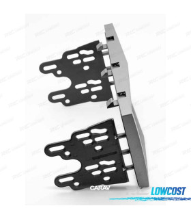 MOLDURA ADAPTADOR CINZA PARA RADIO 2-DIN PARA OPEL ASTRA ANTARA CORSA ZAFIRA