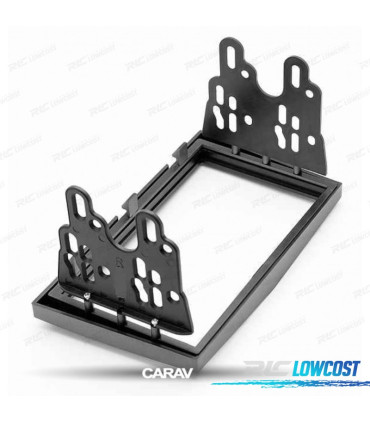 MOLDURA ADAPTADOR CINZA PARA RADIO 2-DIN PARA OPEL ASTRA ANTARA CORSA ZAFIRA