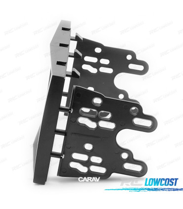 MOLDURA ADAPTADOR PRETO PARA RADIO 2-DIN PARA OPEL ASTRA ANTARA CORSA ZAFIRA