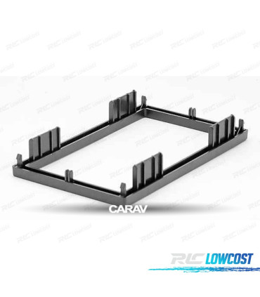 MOLDURA ADAPTADOR PRETO PARA RADIO 2-DIN PARA FORD GALAXYVW SHARAN