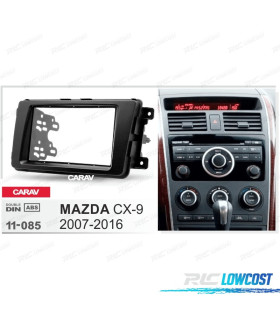 MOLDURA ADAPTADOR PRETA RADIO 2-DIN MAZDA CX-9 07-16