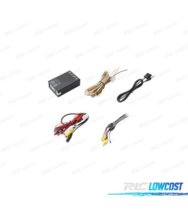 INTERFACE PARA CONTROLAR 4 CAMARAS DE ESTACIONAMENTO COM VISAO 360º