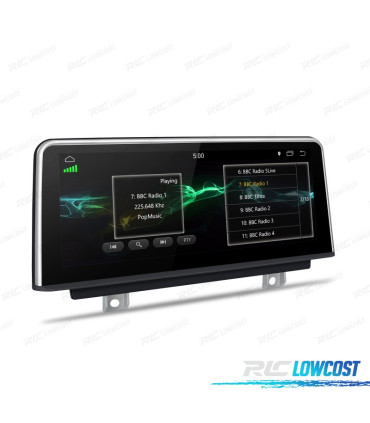 AUTO RADIO GPS ANDROID 14 PARA BMW SERIE 3 SERIE 4 10,25"