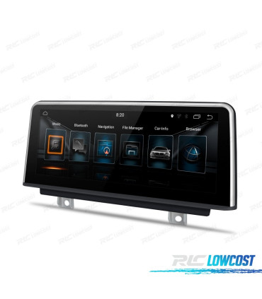 AUTO RADIO GPS ANDROID 14 PARA BMW SERIE 3 SERIE 4 10,25"