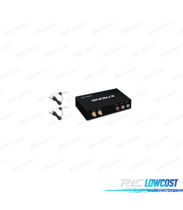 SINTONIZADOR DE TDT COM TDT2 HD 1080I XTRONS MPEG2 MPEG4 COM 2 ANTENAS E HDMI