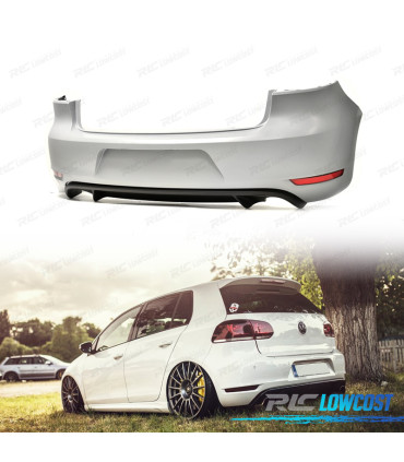 PARA-CHOQUES TRASEIRO VOLKSWAGEN VW GOLF 6 08-12 LOOK GTI