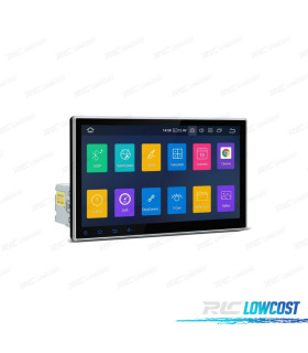Auto Radio GPS 1DIN ANDROID 9.0 LCD TÁCTIL 10" CARPLAY USB DUAL ZONE