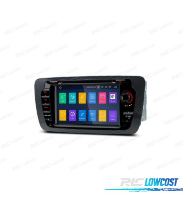 AUTO RADIO GPS LCD TÁCTIL 7" PARA SEAT IBIZA 6J MK4 ANDROID 12 CARPLAY