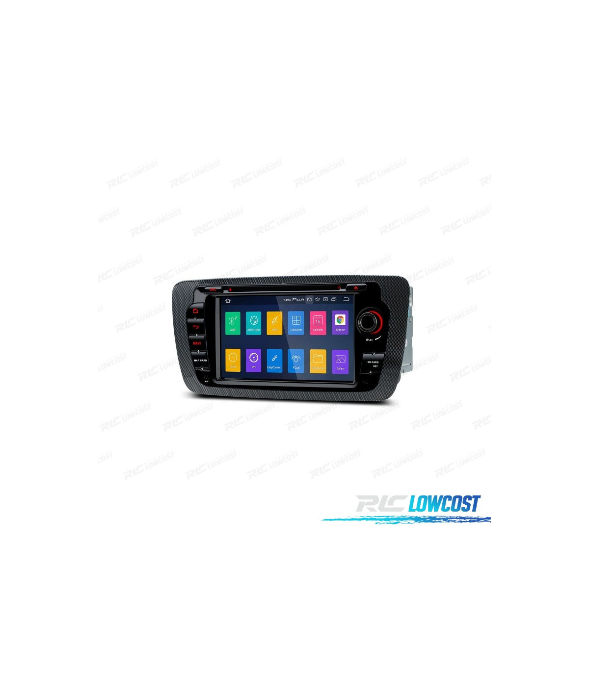  Android 11 - Radio estéreo de coche para Seat Ibiza 6J 4  2008-2015 pantalla táctil de 9 pulgadas Carplay Android Auto volante  controles Bluetooth FM AM con cámara de respaldo control