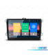 AUTO RADIO 2DIN GPS ANDROID 12 LCD TÁCTIL 9" VOLKSWAGEN VW PARA SEAT Y SKODA