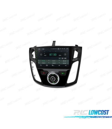 AUTO RADIO PARA FORD FOCUS COM ANDROID 9.0 LCD TÁCTIL 9" E CARPLAY