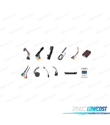 AUTO RADIO PARA FORD FOCUS COM ANDROID 9.0 LCD TÁCTIL 9" E CARPLAY