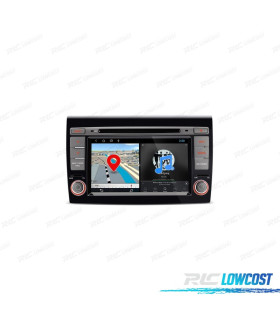 AUTO RADIO GPS ANDROID 11 PARA FIAT BRAVO 07-14 7"