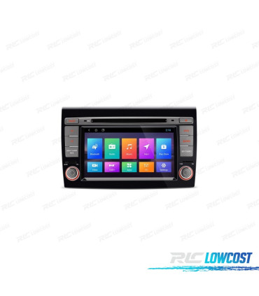 AUTO RADIO GPS ANDROID 11 PARA FIAT BRAVO 07-14 7"