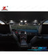 KIT COMPLETO DE 20 LÂMPADAS LED INTERIOR PARA AUDI A6 S6 RS6 C6 AVANT 2005-2011
