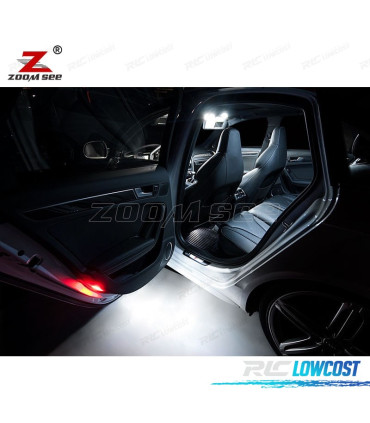 KIT COMPLETO DE 20 LÂMPADAS LED INTERIOR PARA AUDI A4 S4 B8 QUATTRO AVANT