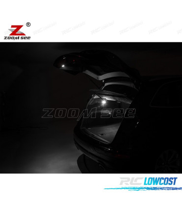 KIT COMPLETO DE 24 LÂMPADAS LED INTERIOR PARA AUDI Q7 4L S LINE 2005 -2014