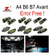 KIT COMPLETO DE 23 LÂMPADAS LED INTERIOR AUDI A4 S4 RS4 B6 B7 QUATTRO AVANT 02-08
