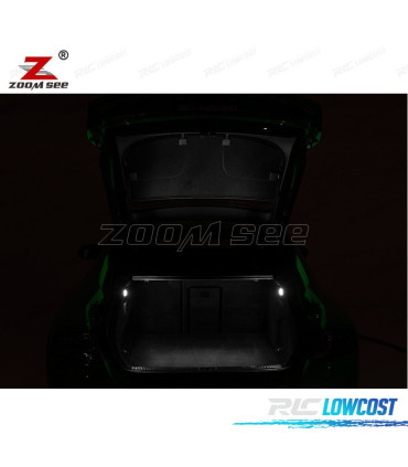 KIT COMPLETO DE 18 LÂMPADAS LED INTERIOR PARA AUDI A7 S7 RS7 C7 QUATTRO 2011-2017