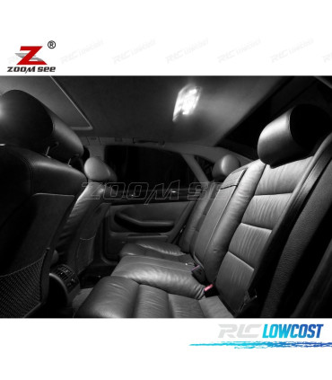 KIT COMPLETO DE 26 LÂMPADAS LED INTERIOR PARA AUDI A6 S6 C5 AVANT WAGON 1998-2004