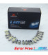 KIT COMPLETO DE 24 LÂMPADAS LED INTERIOR PARA AUDI A6 S6 C5 SEDAN 1998-2004