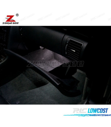 KIT COMPLETO DE 31 LÂMPADAS LED INTERIOR PARA AUDI A8 S8 D2 QUATTRO 1997 -2002
