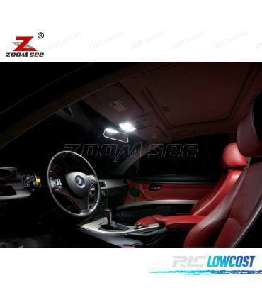 Kit completo de 21 lâmpadas LED interior PARA BMW Serie 3 E92 Coupe M GTS 316i 318i 320d 320d xDrive 320i 320xd 323i 2006-2013