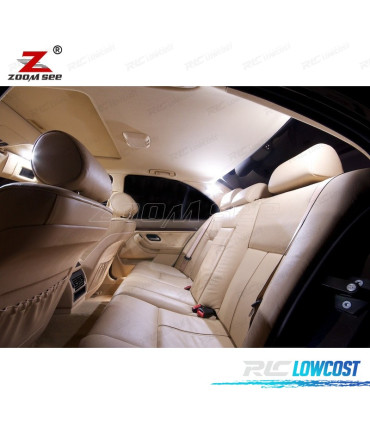 KIT 25 LAMPADAS LED INTERIOR PARA BMW E39 SERIE 5 WAGON TOURING 520I 525I 525D 528I 530I 530D 540I 97-03