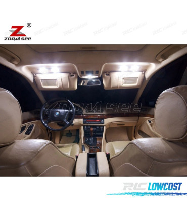 KIT 25 LAMPADAS LED INTERIOR PARA BMW E39 SERIE 5 WAGON TOURING 520I 525I 525D 528I 530I 530D 540I 97-03