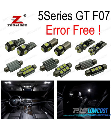 Kit completo de 29 lâmpadas LED interior PARA BMW 5 series GT 5GT F07 528i 535i 550i 650i xDrive 2009-2017