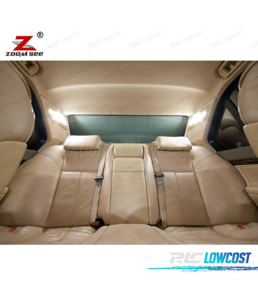 KIT COMPLETO DE 19 LÂMPADAS LED INTERIOR BMW 7 SERIE E38 SEDAN 725TDS 728I 728IL 728I X 94-01