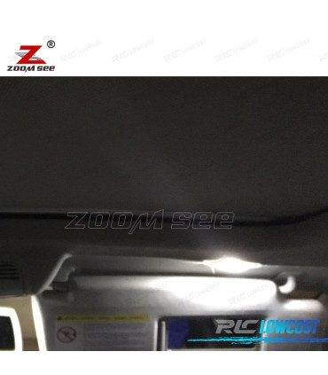 KIT COMPLETO DE 22 LÂMPADAS LED INTERIOR PARA SKODA OCTAVIA MK 2 MKII BIENES 3T5 2009-2015