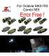 KIT COMPLETO DE 17 LÂMPADAS LED INTERIOR PARA SKODA OCTAVIA MK 3 MKIII RS COMBI 5E5 WAGON 2013 +