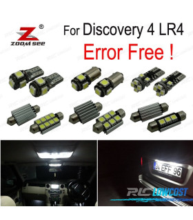KIT COMPLETO 26 LAMPADAS LED INTERIOR PARA LAND ROVER 4 LR4 10-15