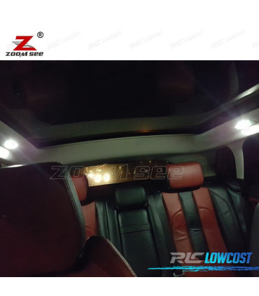 Kit completo de 20 lâmpadas LED interior para Range Rover Evoque 2012-2013