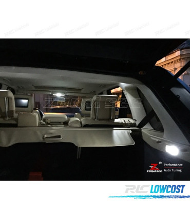 KIT COMPLETO 28 LÂMPADAS LED INTERIOR PARA LAND ROVER SPORT 05-13