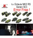 KIT COMPLETO DE 16 LÂMPADAS LED INTERIOR PARA SKODA OCTAVIA 3 MK3 SALÞãN MKIII 5E3 SEDÞN RS 2013 +