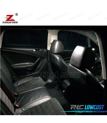 KIT COMPLETO DE 19 LÂMPADAS LED INTERIOR SEAT EXEO ST 09-14