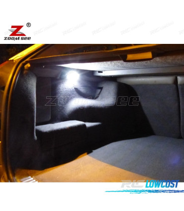 KIT COMPLETO DE 18 LÂMPADAS LED INTERIOR PARA 2001-2007 PARA RENAULT LAGUNA TOURER II 2 MK2