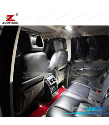 KIT COMPLETO 14 LAMPADAS LED INTERIOR PARA LAND ROVER FREELANDER 2 LR2 06-13