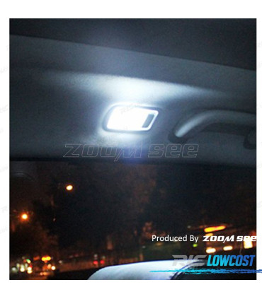 KIT COMPLETO 14 LAMPADAS LED INTERIOR PARA HYUNDAI SANTAFE SANTA FE IX45 06-12