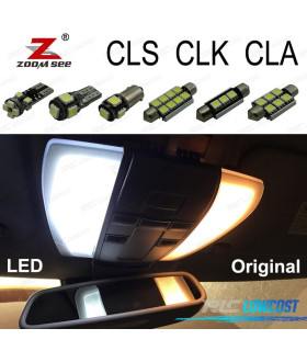 KIT COMPLETO DE 26 LÂMPADAS LED INTERIOR PARA MERCEDES CLASE S W221 S250 S280 S300 S320 S350 S400 S420 S450 2006-2013