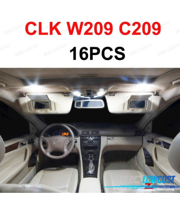 KIT COMPLETO DE 26 LÂMPADAS LED INTERIOR PARA MERCEDES CLASE S W221 S250 S280 S300 S320 S350 S400 S420 S450 2006-2013