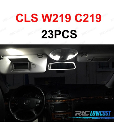 KIT COMPLETO DE 26 LÂMPADAS LED INTERIOR PARA MERCEDES CLASE S W221 S250 S280 S300 S320 S350 S400 S420 S450 2006-2013