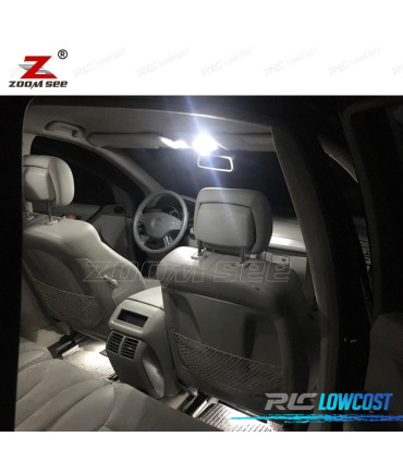 KIT COMPLETO DE 22 LÂMPADAS LED INTERIOR PARA MERCEDES CLASE R W251 R320 R350 R500 2006-2014