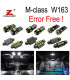KIT COMPLETO DE 18 LÂMPADAS LED INTERIOR MERCEDES CLASE M W164 ML320 ML350 ML420 ML450 ML63 AMG 06-11